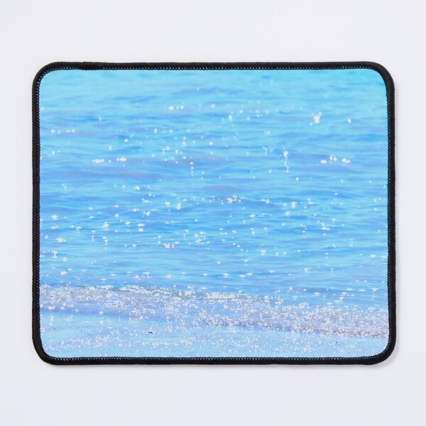 Item preview, Blue Glittering Ocean Waves, Ocean Shore designed and sold by newburyboutique.