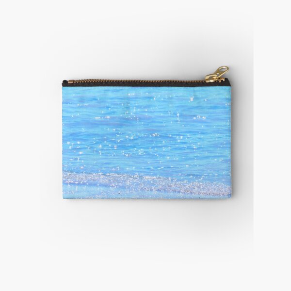 Item preview, Blue Glittering Ocean Waves, Ocean Shore designed and sold by newburyboutique.