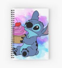 Stitch Cupcake Spiral Notebook