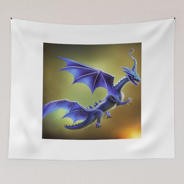 Item preview, Blue Dragon.  Very Cool Dragons designed and sold by LeanDesigns.