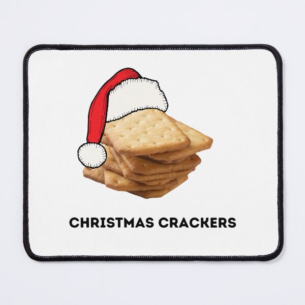 Item preview, Christmas Crackers - Food Pun - Santa Hat designed and sold by GoodMoodFood.
