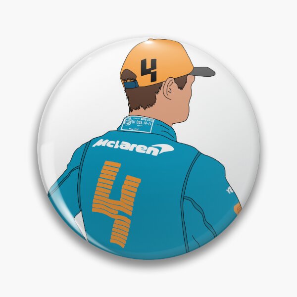 Artikelvorschau, Lando Norris Mclaren entworfen und verkauft von ETstickerz.