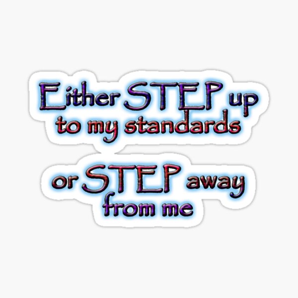 Step Up Sticker