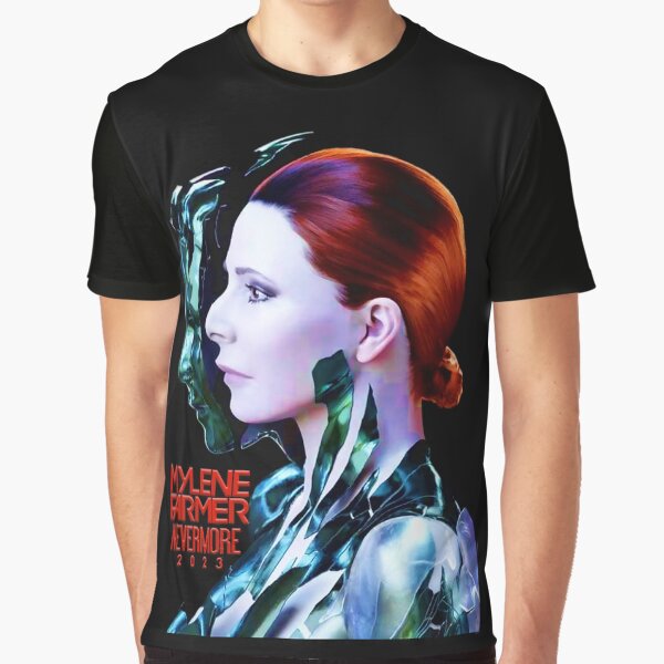 Mylène Farmer Nevermore 2023_L'Emprise_By_MusicArtFantasy-store T-shirt graphique