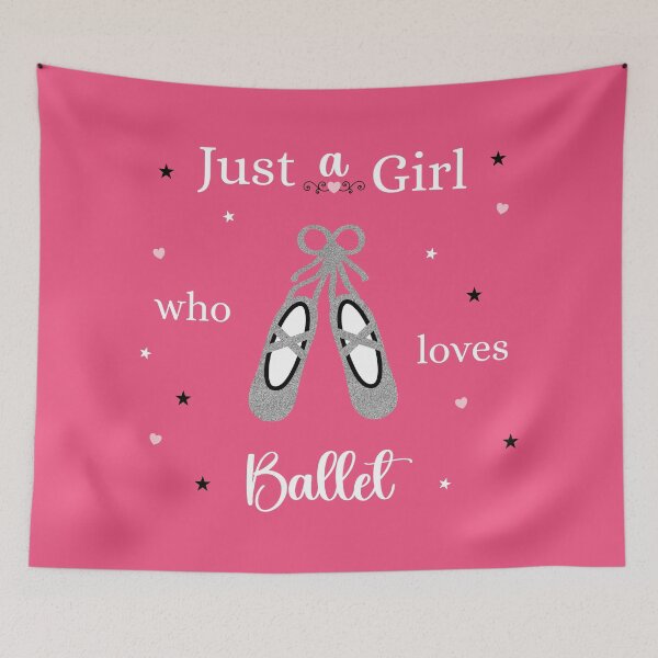 Item preview, Just A Girl Who Loves Ballet Design designed and sold by beccaveedesigns.
