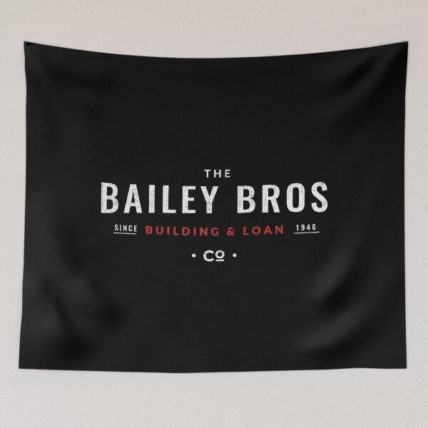 Item preview, The Bailey Bros Building & Loan - Since 1946 - vintage logo designed and sold by Primotees.