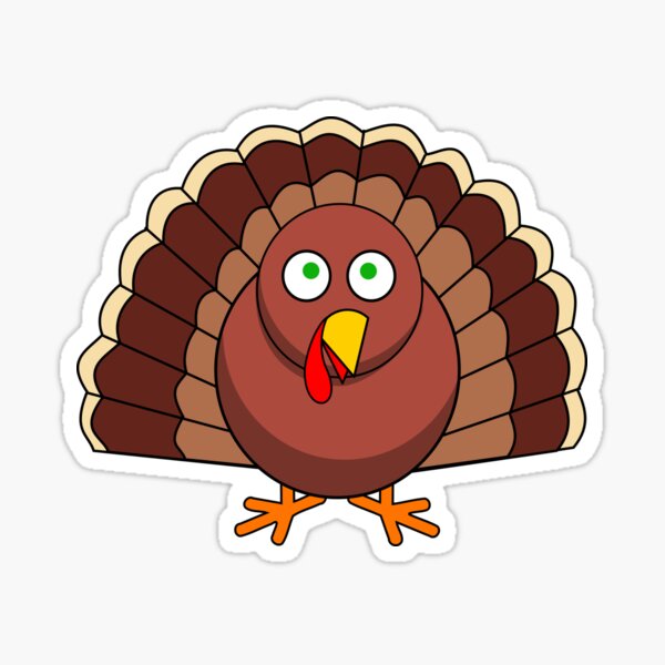 Item preview, Cartoon Turkey designed and sold by Frankie Cat Photography.