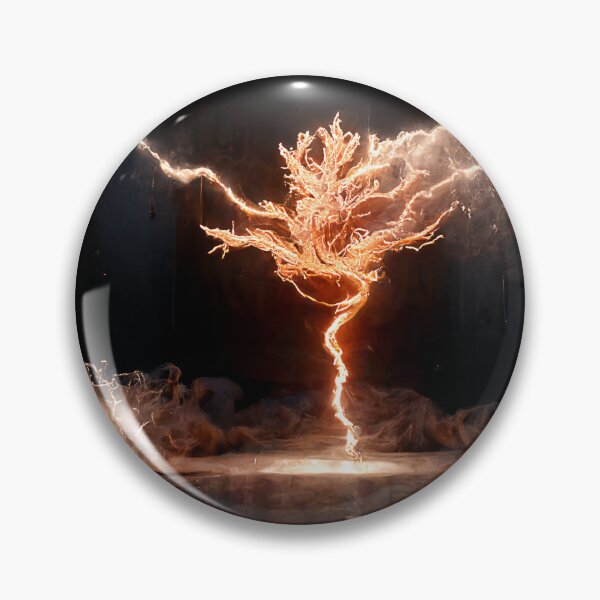 Item preview, A tree of lightning touches the ground designed and sold by Danielkulcsar.