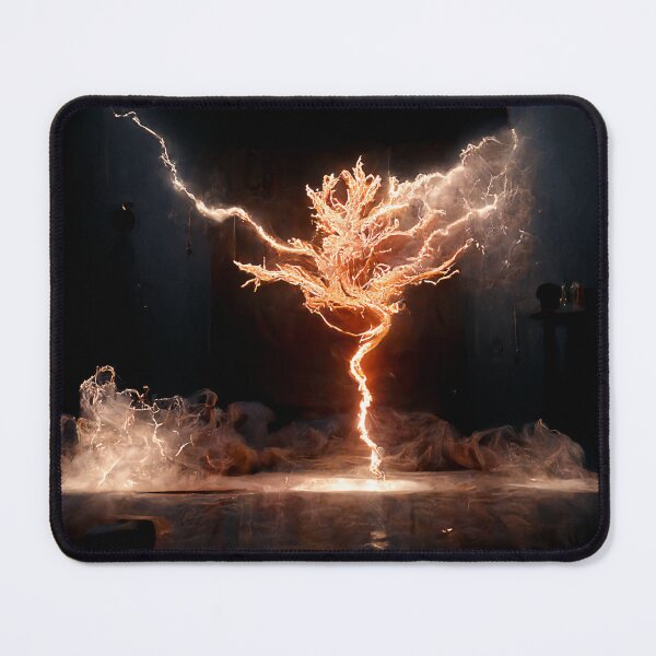 Item preview, A tree of lightning touches the ground designed and sold by Danielkulcsar.
