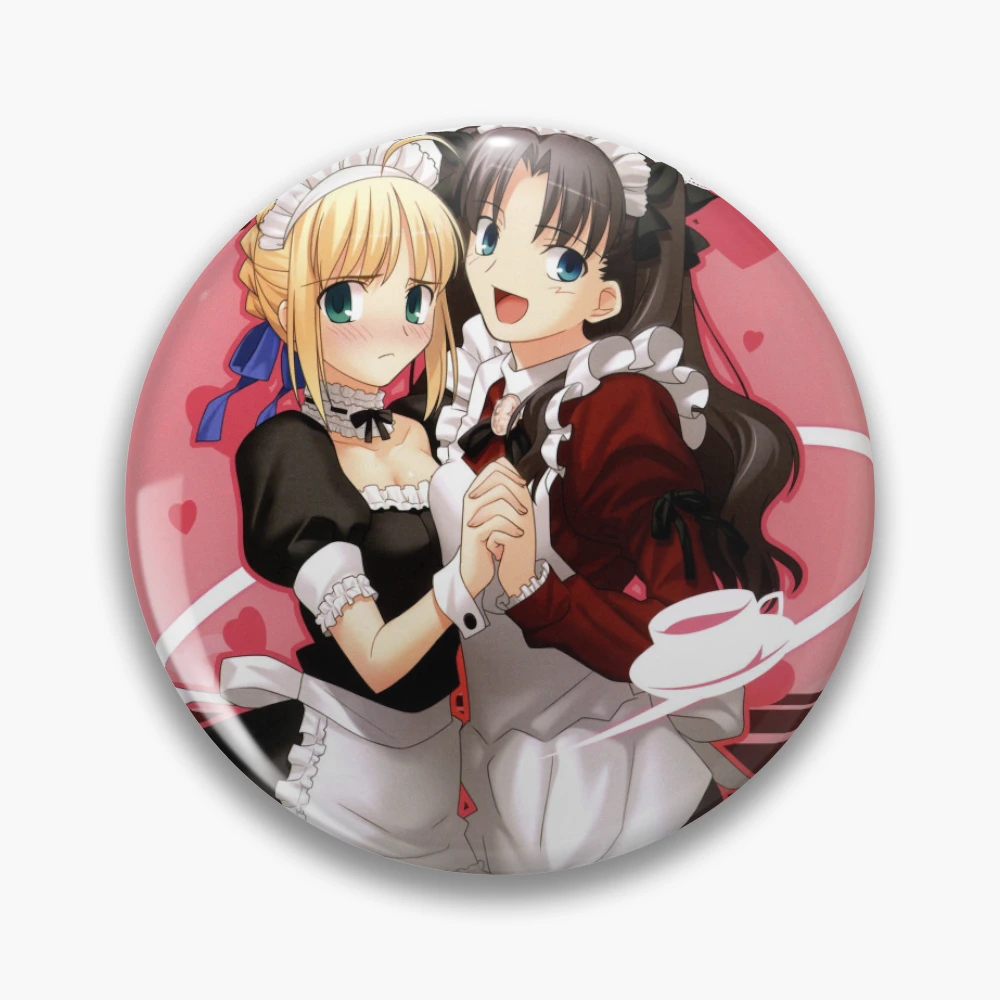 Saber and Rin Maid Fate Stay Night