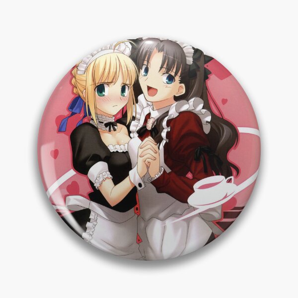 Item preview, Saber and Rin Maid Fate Stay Night designed and sold by Kita Gates.