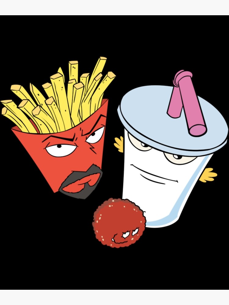 Frylock Meatwad Master Shake Aqua Teen Hunger Force Photographic Print For Sale By