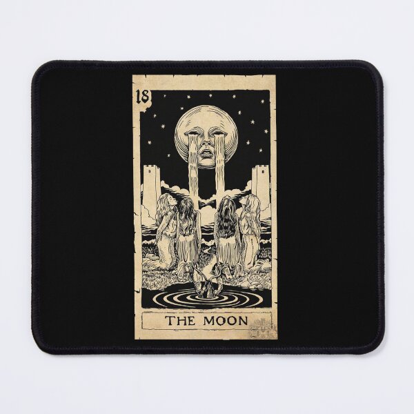 Item preview, The Moon Tarot Card designed and sold by Dargiula.