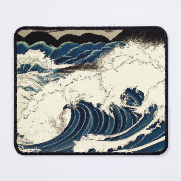 Item preview, The Great Wave Off Kanagawa Ukiyo-e Inspired Art designed and sold by Vanover Designs.