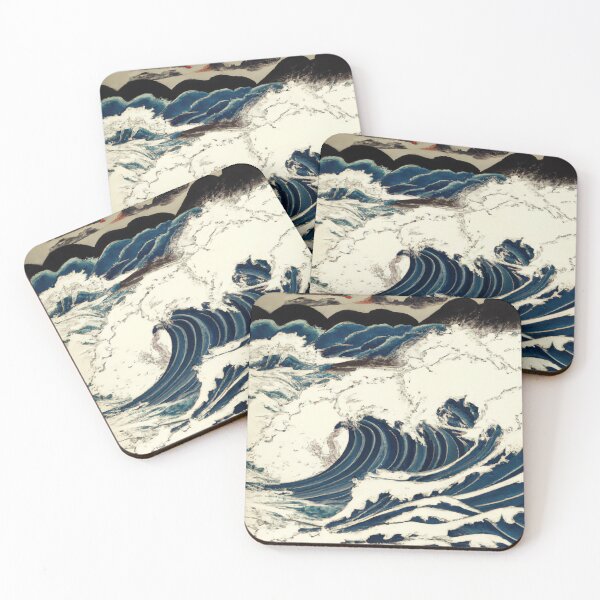Item preview, The Great Wave Off Kanagawa Ukiyo-e Inspired Art  designed and sold by Vanover Designs.