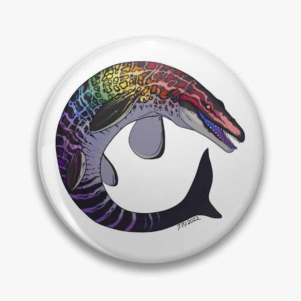 Item preview, Queer Mosasaur designed and sold by DraakArt.