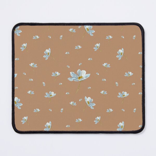 Item preview, Camomile daisy pattern a watercolor pattern beige designed and sold by Yana Mustafina | Boho Soulful Designs.