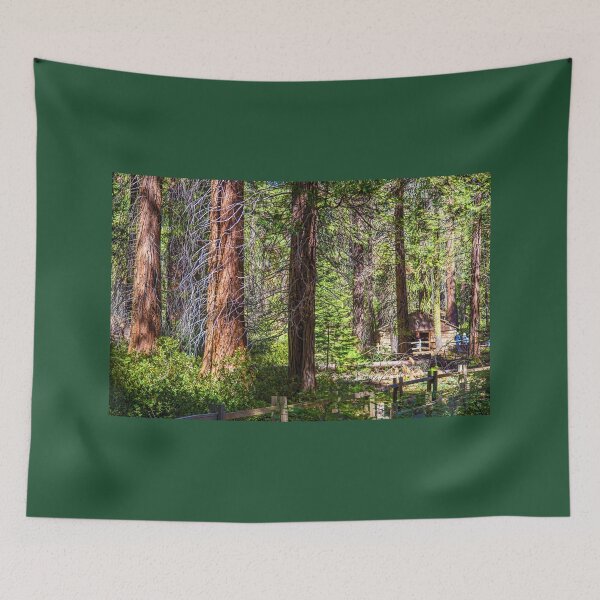 Item preview, USA. California. Kings Canyon National Park. Cabin in the Woods. designed and sold by vadim19.
