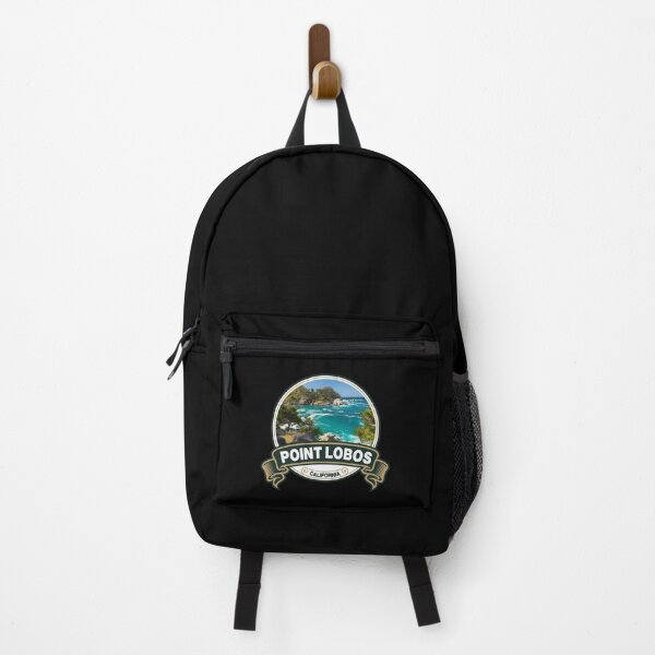 Vista previa del artículo con la obra «Insignia de viaje de Point Lobos California», diseñado y vendido por KrisSidDesigns.