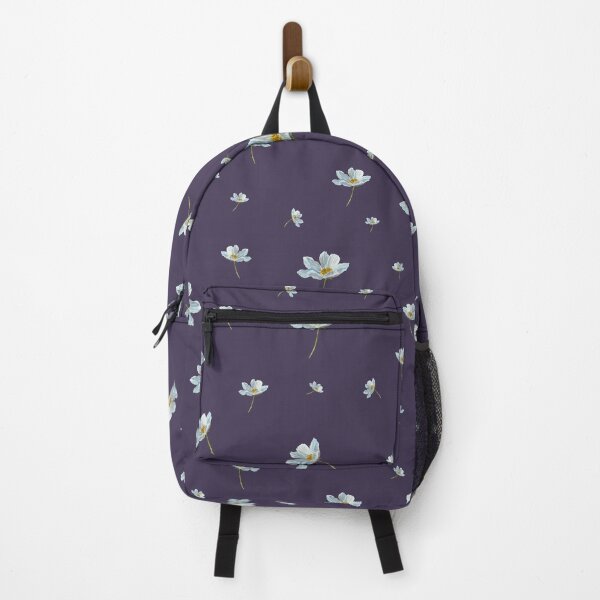 Item preview, Camomile daisy pattern a watercolor pattern violet designed and sold by Yana Mustafina | Boho Soulful Designs.