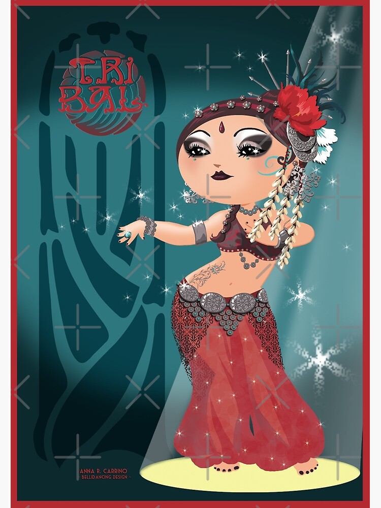 Tribal fusion bellydance | Photographic Print