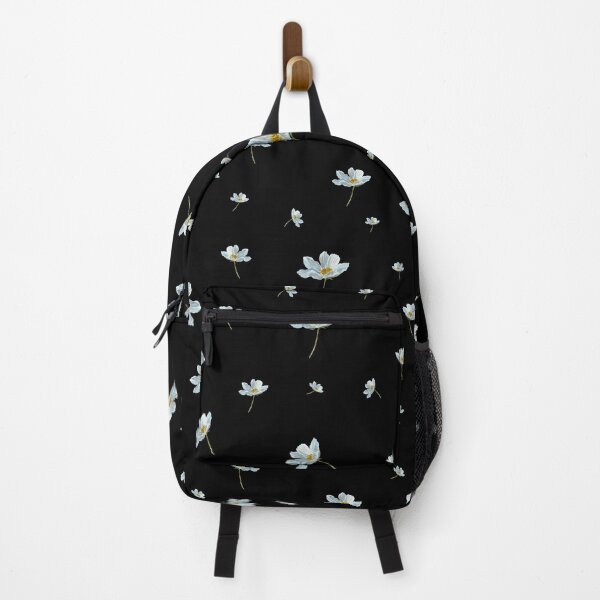 Item preview, Camomile daisy pattern a watercolor pattern black designed and sold by Yana Mustafina | Boho Soulful Designs.