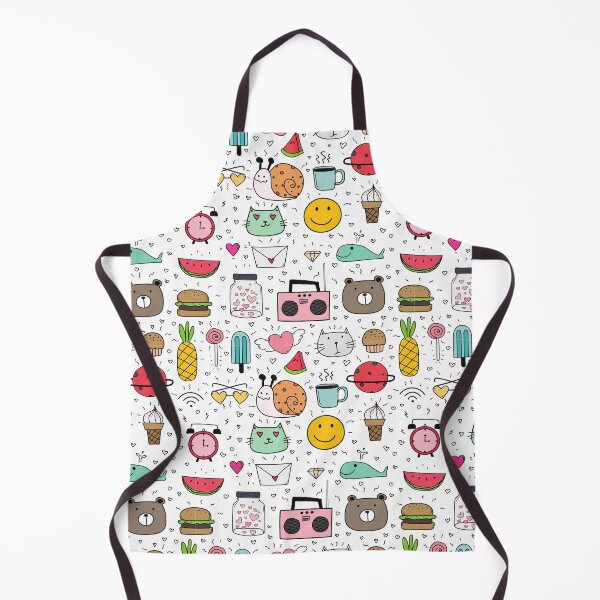 Item preview, Cute Colourful doodle pattern designed and sold by YourPrettyHome.