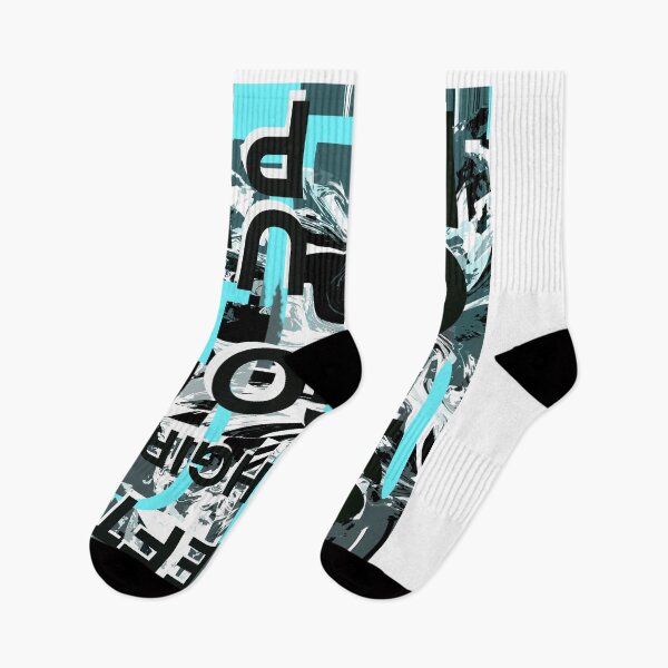 Item preview, Stop go up down Abstract modern glitch design  designed and sold by TipTopTapo.