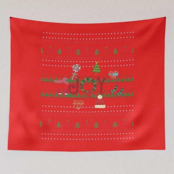 Item preview, Joy Ugly Christmas Sweater Tshirt designed and sold by Rodellina.