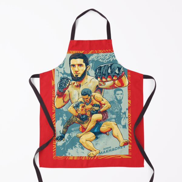 Item preview, makhachev fighter stencil art style designed and sold by unfamouzzz.