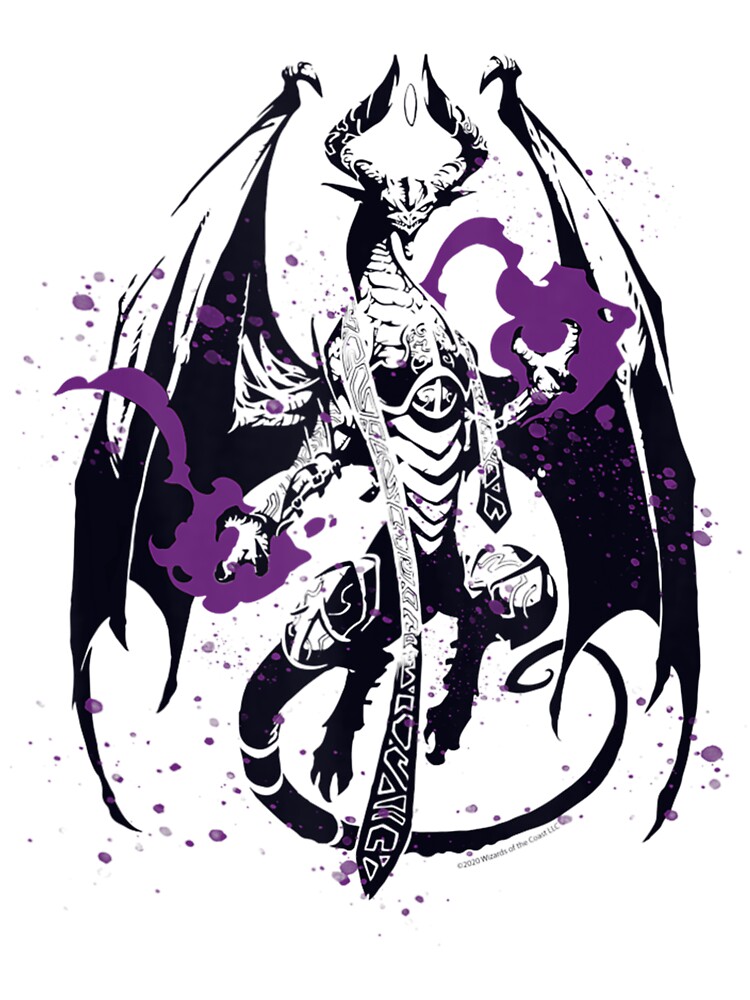 Magic The Gathering Nicol Bolas In Action | Kids T-Shirt