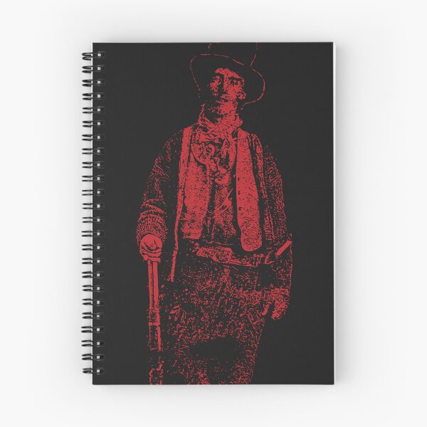 Item preview, Billy the Kid Grunge Pop Distressed Style Billy the Kid Western Outlaw Red Version designed and sold by pelagio.