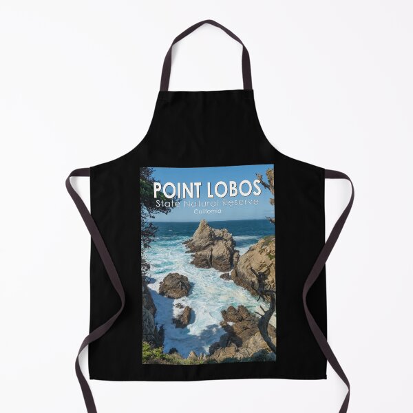 Item preview, Point Lobos State Natural Reserve California Vintage Art designed and sold by KrisSidDesigns.