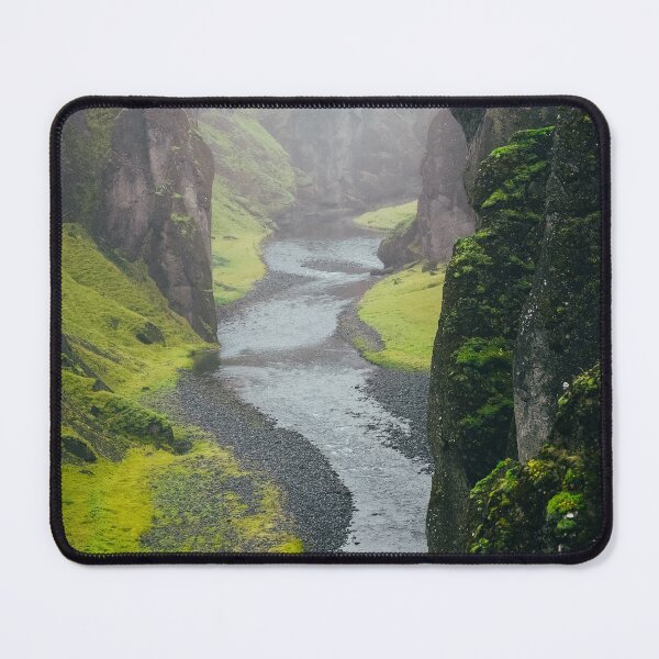Item preview, Unique canyon near Skógafoss designed and sold by Fresh-P-Media.