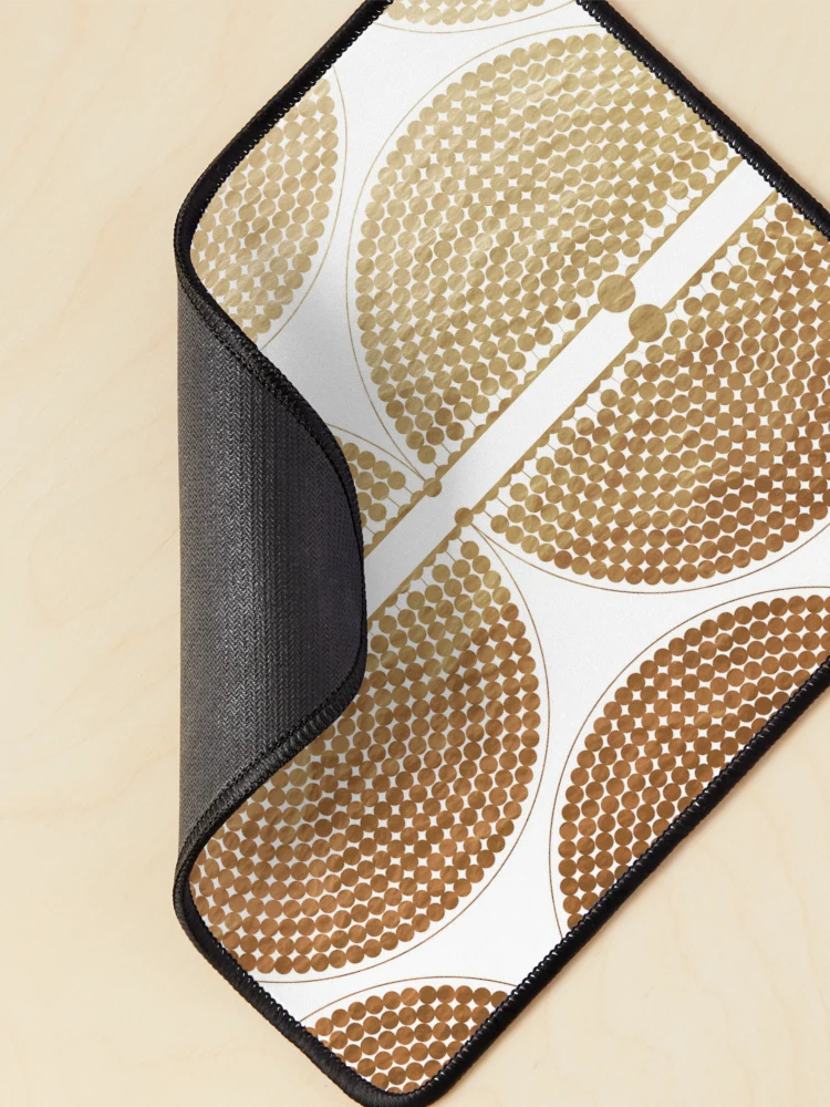 Thumbnail 2 of 5, Mouse Pad, Gold Muisca Pattern designed and sold by Creative Rafa.