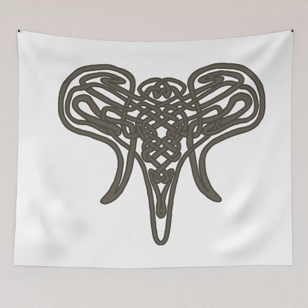 Item preview, Elephant celtic knot  designed and sold by Audrey Beatrice.