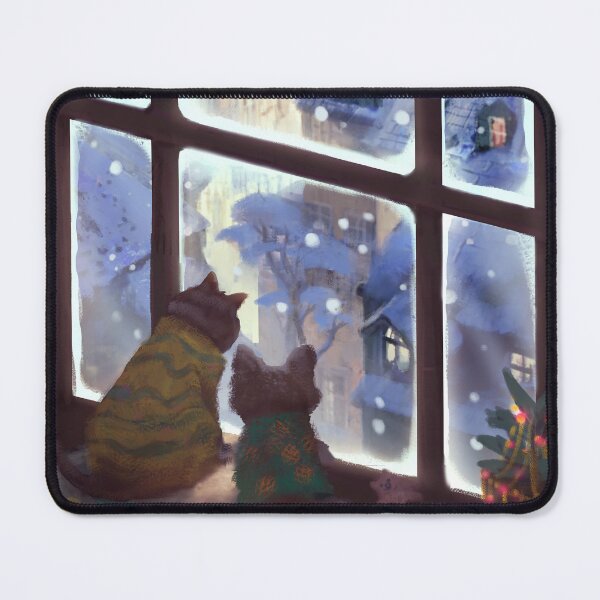 Item preview, Lonely Night, Lonely Cat designed and sold by kimbongjune.