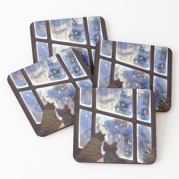 Item preview, Lonely Night, Lonely Cat designed and sold by kimbongjune.