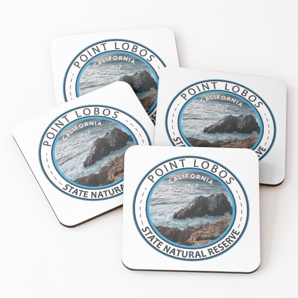Item preview, Point Lobos State Natural Reserve California Badge designed and sold by KrisSidDesigns.