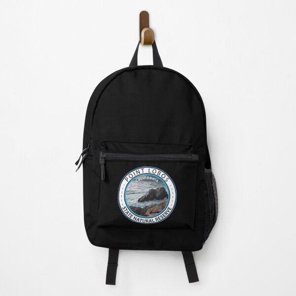 Vista previa del artículo con la obra «Insignia de California de la Reserva Natural Estatal de Point Lobos», diseñado y vendido por KrisSidDesigns.