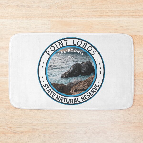 Item preview, Point Lobos State Natural Reserve California Badge designed and sold by KrisSidDesigns.