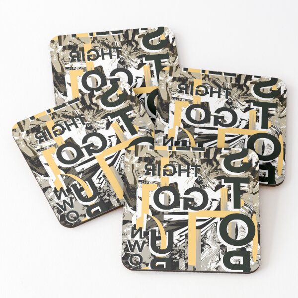 Item preview, Abstract Bold typography glitch design  designed and sold by TipTopTapo.