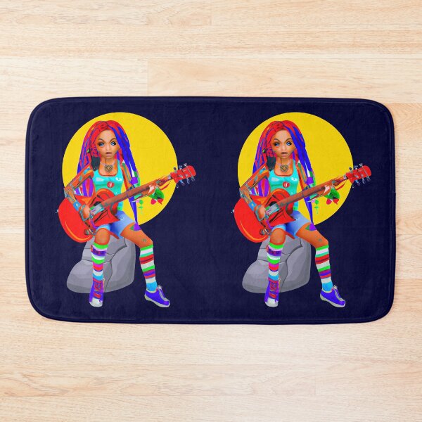 Item preview, rasta guitarist jamaica designed and sold by Artbellachi.