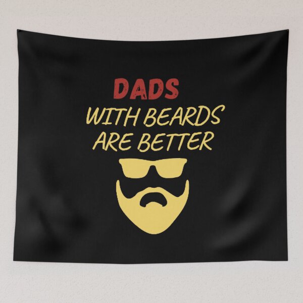 Item preview,  Dads with Beards are Better, Fathers Day, Fathers Day Gift From Daughter Son Wife designed and sold by mystylecorner.
