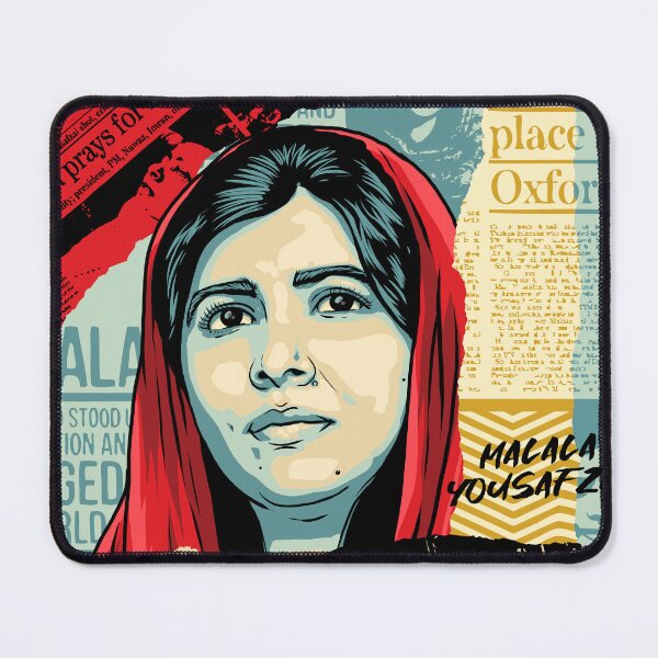 Item preview, malala stencil art designed and sold by unfamouzzz.