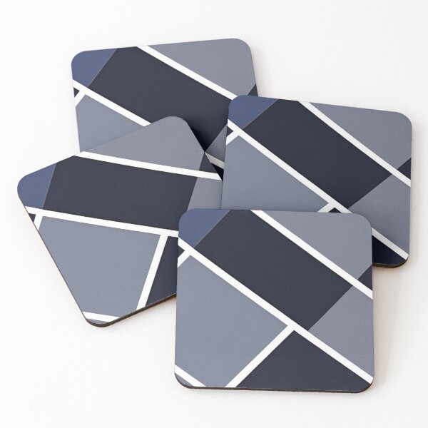 Item preview, gray and blue rectangles separated by white lines designed and sold by I-A-Troy.