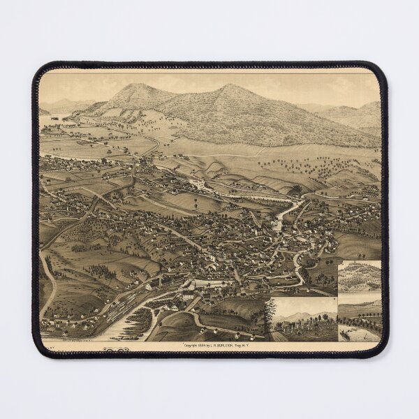Item preview, Ticonderoga, New York (1884) designed and sold by allhistory.