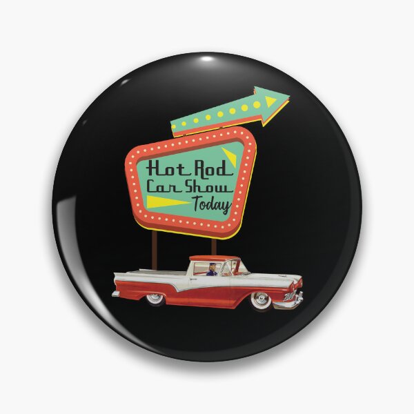 Item preview,  1957 Ranchero Street Rod Hot Rod Retro Billboards Vintage Fifties Signage designed and sold by CharJens.
