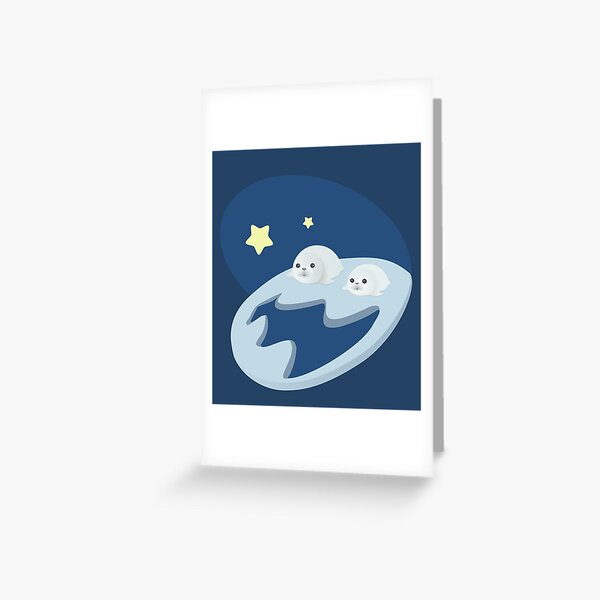 Item preview, seal christmas seals cute chubby designed and sold by MiraNomegusta.