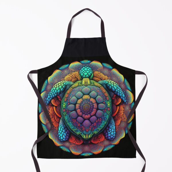 Item preview, Beautiful mandala of psychedelic turtle designed and sold by Victorsju.